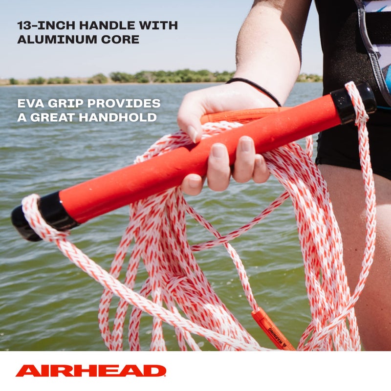 Airhead Water Ski Rope with EVA Grip, 1 Section, 75-Feet - Image 3